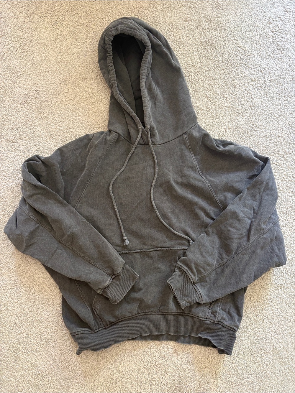 Madewell Charcoal Gray Hoodie